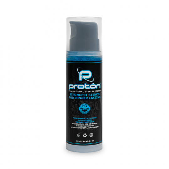 Airless System Proton Professional Stencil Primer BLUE 250 ml - SkinTattoo.it