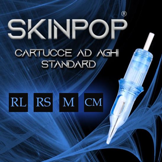 SKINPOP - Cartucce ad Aghi Standard - ROUND LINER