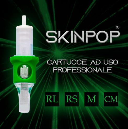 SKINPOP - Cartucce ad uso professionale - ROUND SHADER