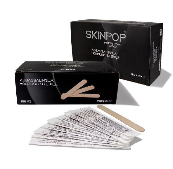 SKINPOP - STERILIZED WOODEN STICK